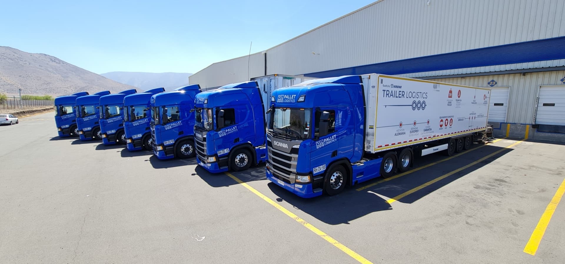 Etapa Despacho en operación de Pallet Logistics