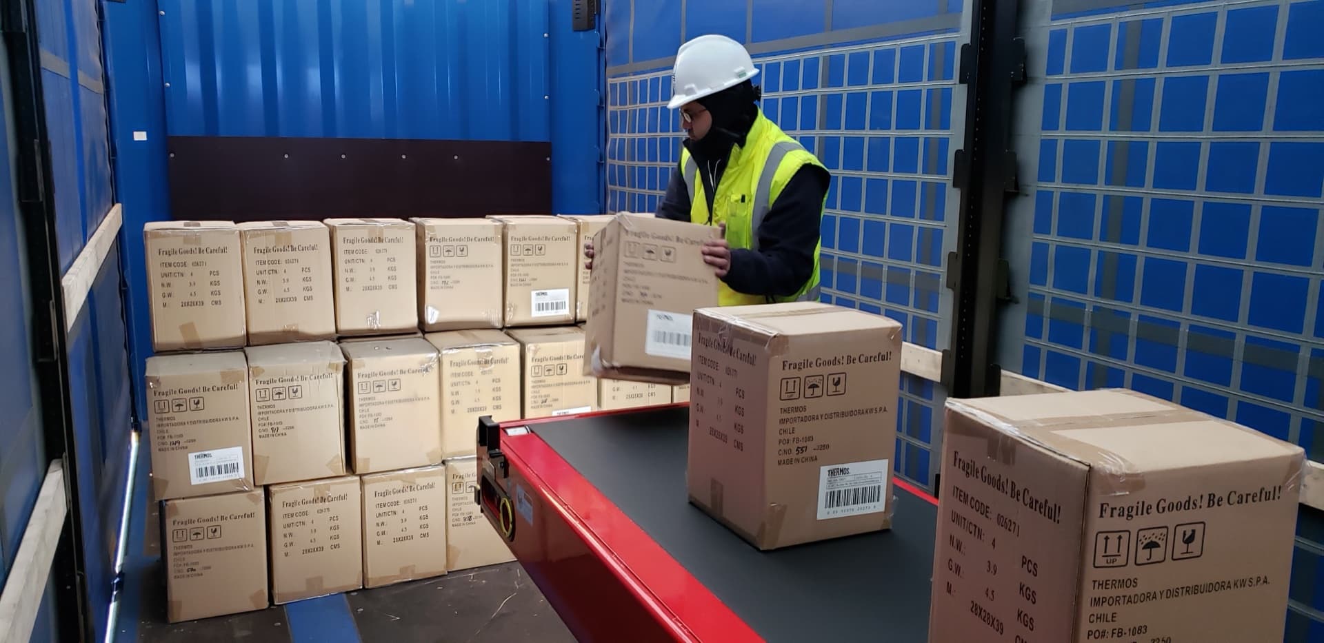 Etapa Picking en operación de Pallet Logistics